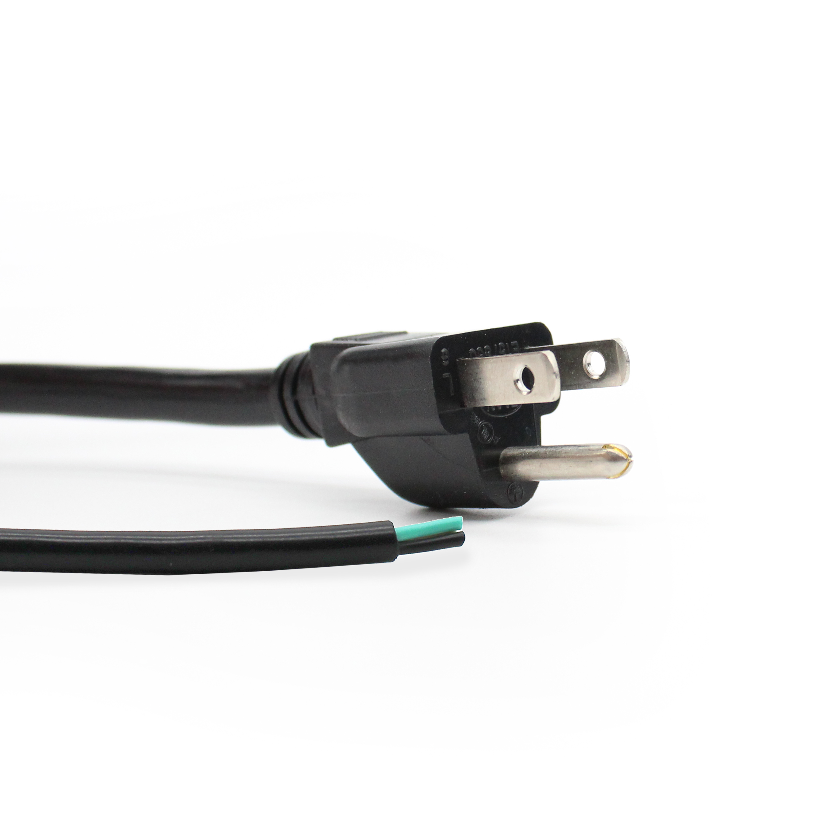 5-15P to Blunt Cut Wires Power Cord