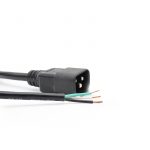 C14 to Blunt Cut Wires Power Cord