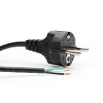 Type E to Blunt Cut Wires Power Cord